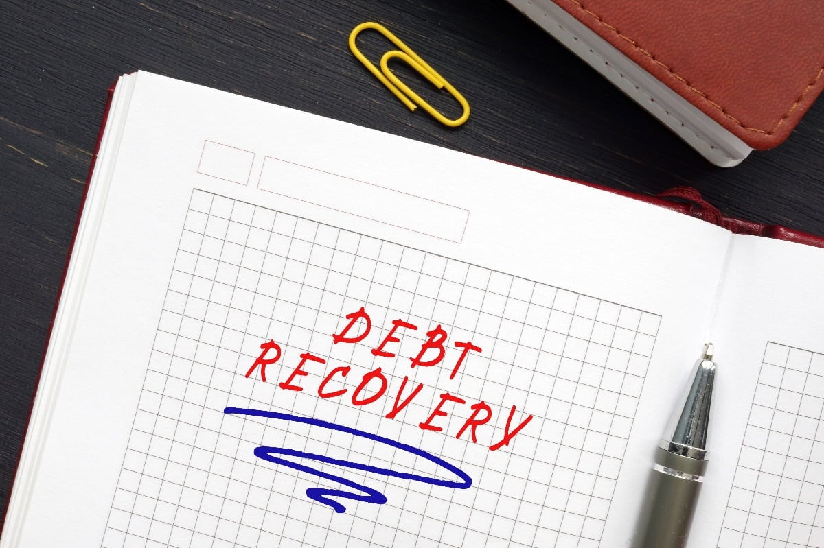 debt recovery notebook