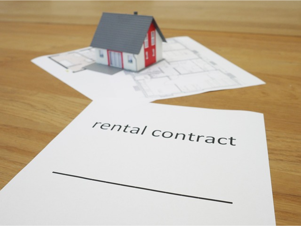 Rental contract document